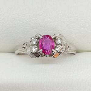 ルビーリング 0.4ct