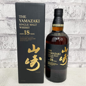 山崎 18年 シングルモルト 旧品(トップ3行) 箱有り