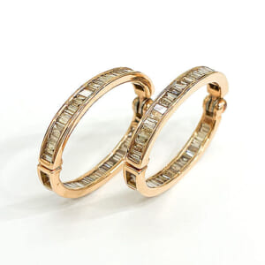 ダイヤモンドイヤリング 0.63ct
