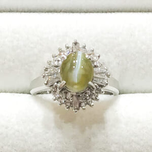 キャッツアイリング 2.00ct