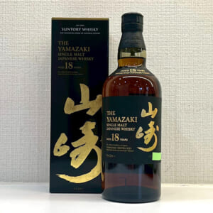 山崎 18年 シングルモルト ホログラムシール有 山崎(QRコード)シール付