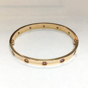 カルティエ ラブブレス マルチストーンブレスレット B60338