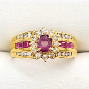 ルビーリング 0.5ct