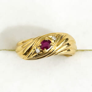 ルビーリング 0.14ct