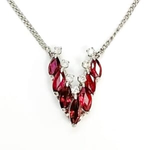 ルビーネックレス 2.02ct
