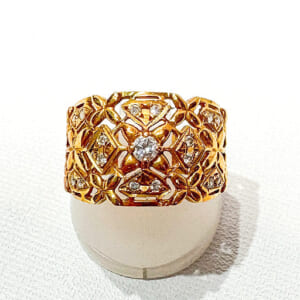 ダイヤモンドリング 0.12ct