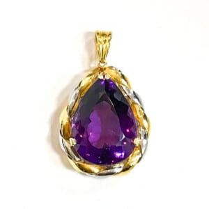 アメシストペンダントトップ 43.11ct