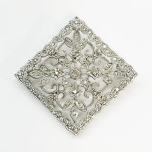 ダイヤモンドブローチ 0.5ct