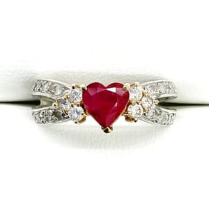 ルビーリング 0.88ct