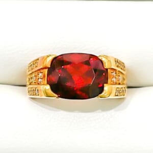 ガーネットリング 4.5ct