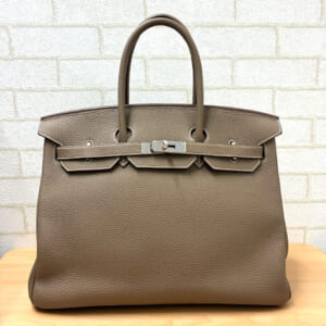 エルメス バーキン 35 トゴ エトゥープ シルバー金具