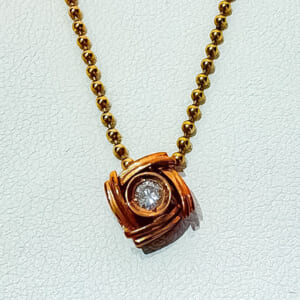 ダイヤモンドネックレス 0.10ct
