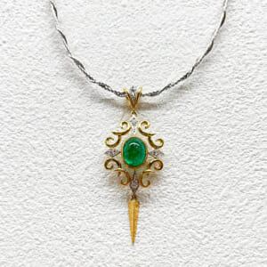 エメラルドネックレス 2.07ct