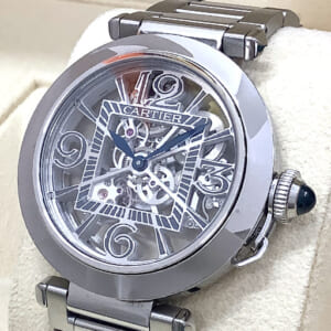 カルティエ パシャ ドゥカルティエスケルトンウォッチ WHPA0007