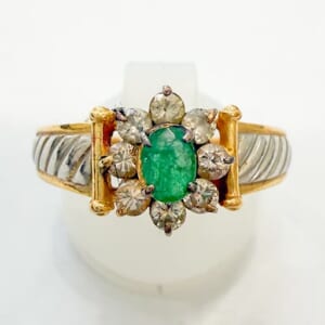 エメラルドリング 0.32ct