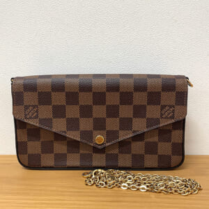 ルイヴィトン ダミエ ポシェットフェリシー N40492 中古品