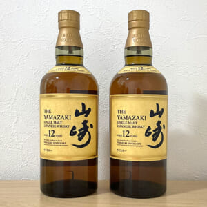 山崎 12年 シングルモルト など2点