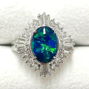 ブラックオパールリング 1.773ct
