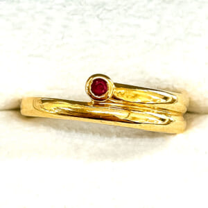 ルビーリング 0.05ct