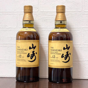 山崎 12年 シングルモルト など2点