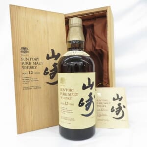 山崎 12年 ピュアモルト 特級表記 760ml 木箱