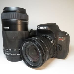 Canon キヤノン デジタル一眼レフカメラ EOS Kiss X9i ダブルズームキット 18-55 55-250mm 中古品
