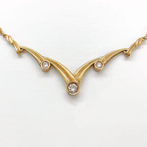 ダイヤモンドネックレス 0.325ct