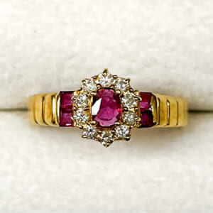 ルビーリング 0.2ct