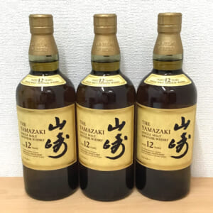 山崎 12年 シングルモルト など3点