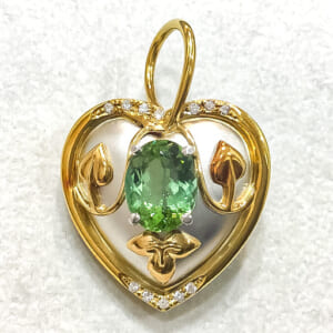 グリーントルマリンペンダント 3.42ct