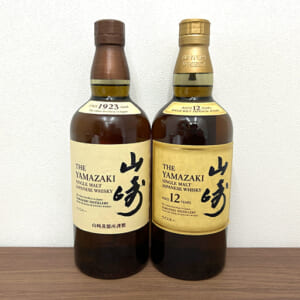 山崎 12年 シングルモルト など2点