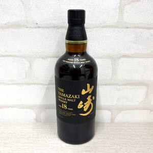 山崎 18年 シングルモルト 旧品(トップ3行) 箱無し