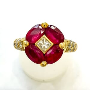 ルビーリング 1.24ct