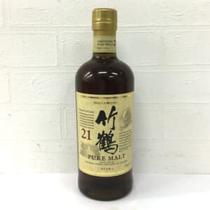 竹鶴 21年 ピュアモルト パウチ部分破れあり