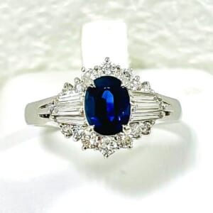 サファイアリング 1.09ct