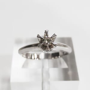 ダイヤモンドリング 0.13ct