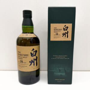 白州 18年 シングルモルト 旧品(トップ3行) 箱有り