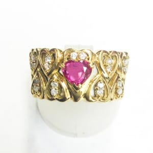 ルビーリング 0.53ct