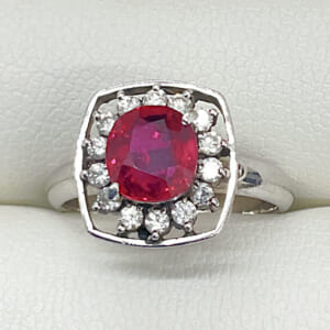 ルビーリング 1.61ct