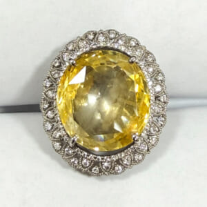 サファイアリング 23.228ct