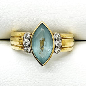 アクアマリンリング 3.065ct