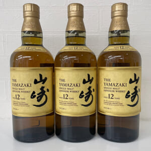 山崎 12年 シングルモルト など3点