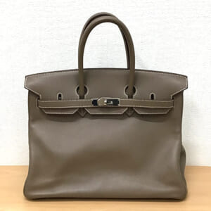 エルメス バーキン 35 スイフト エトゥープ シルバー金具