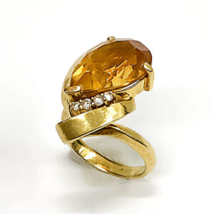 シトリンリング 5.33ct