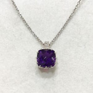 ミキモト アメジストネックレス 3.67ct