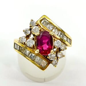 ルビーリング 0.82ct