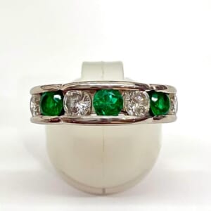 エメラルドリング 0.46ct