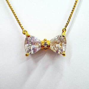 ダイヤモンドネックレス 0.01ct