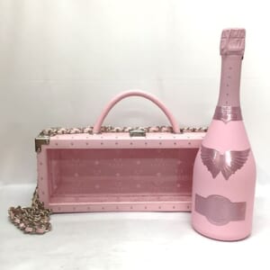 エンジェル ドゥミセック ロゼ ピンク レザータイプ