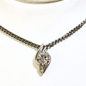 ダイヤモンドネックレス 0.8ct